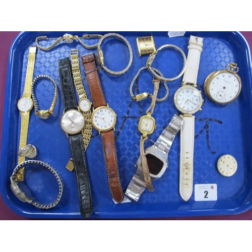 2 - A Variety of Ladies and Gent's Wristwatches, including Timex, Lorus, Uno, Lyoc, etc, together with a... 