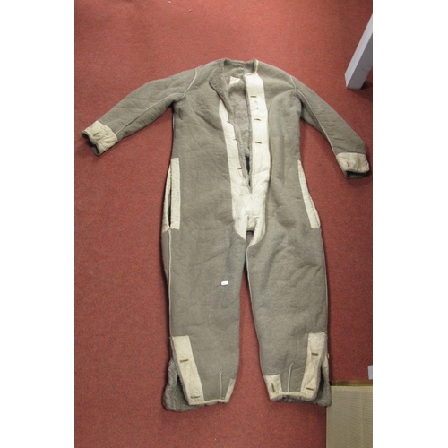 315 - Pre WWII RAF Flying Suit 1936, marked A.M (Air Ministry) with crown.