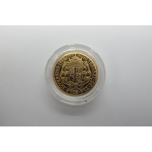 670 - Rare Royal Mint Queen's Diamond Jubilee Gold Sovereign Design Collection, features a 1989 Shield of ... 