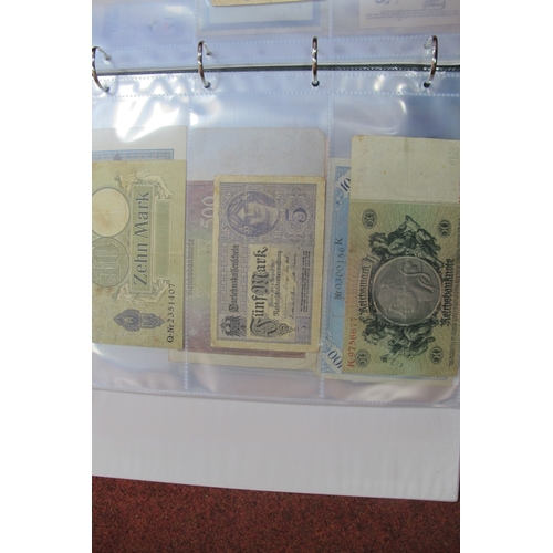 491 - A Large Collection of World Banknotes in Various Conditions, includes Malta, USA, Germany, Japan, et... 