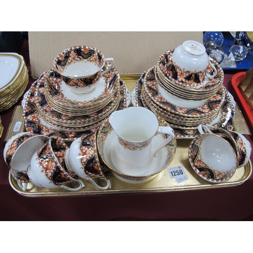 1250 - And Edwardian Bone China Tea Service, thirty four pieces:- One Tray.