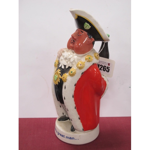 1265 - Beswick 'Behind Every Great Man ....'. Worthington's India Pale Ale water jug, 22.5cm high