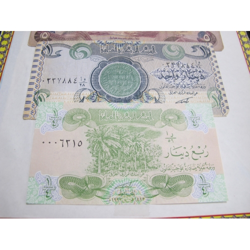 519 - Large Collection of Banknotes, includes Iraq, Russia, Poland, USA, etc.