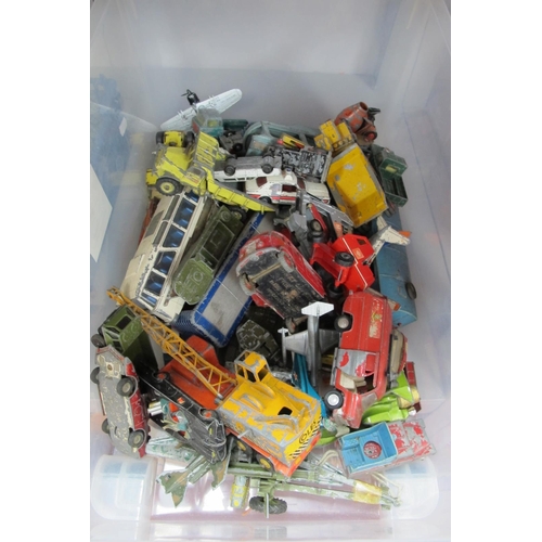 246 - A Quantity of Mainly 1960's/1970's Diecast Model Vehicles, by Dinky Toys, Corgi, Crescent, Lintoy an... 