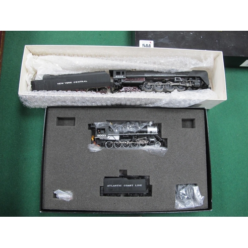 544 - Two Bachmann 'HO' Gauge Boxed Steam Locomotives, a Spectrum Ref 81703 2-10-0 Russian Decapod (good u... 