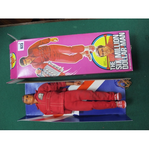 623 - A Circa 1975 Colonel Steve Austin 'The Six Million Dollar Man' Plastic Action Figure, by Denys Fishe... 