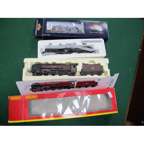 650 - Two 'OO' Gauge/4mm Boxed Steam Locomotive with Six Wheel Tenders Both Require Repair, Hornby Ref No ... 