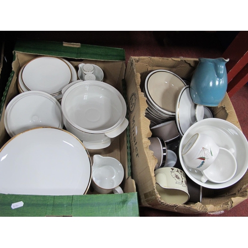 1091 - Thomas of Germany Dinner Ware, of twenty five pieces, Hornsea Contrast and Deny table ware:- Two Box... 