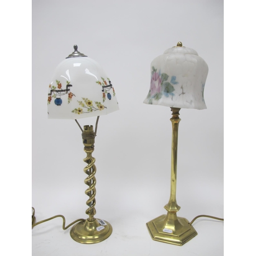 Vintage Lamps A Tall Early XX Century Art Nouveau Style Lamp Mottled   1100071441 PREVIEW.JPG