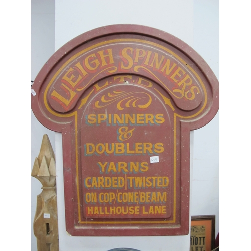 1646 - Cricket - The Game Wall Sign, fibre glass sign, The Leigh Coal and Iron Blakes signs Leigh Spinners ... 