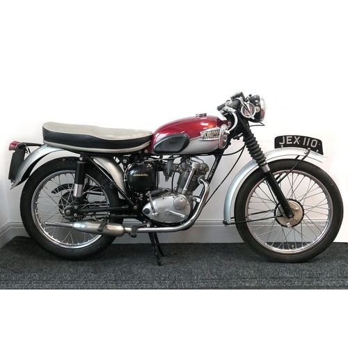 1000 - 1962 [JEX 110] Triumph T20SH Tiger Cub (Sports Home), 199cc single cylinder vintage motorcycle. This... 