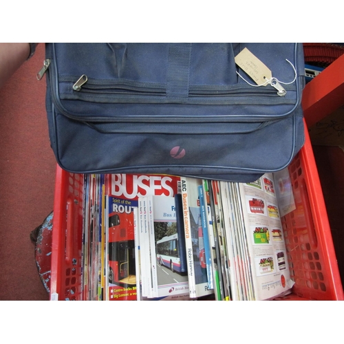 1018 - First Bus Drivers Bag, First Bus handbook 2002, 2003, 2005, 2008, Buses in camera, Buses magazines:-... 