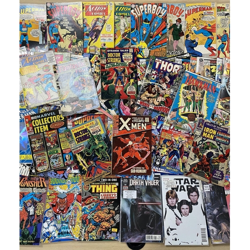 283E - Comics - Over 160 American Comics to include Marvel, DC, and independants, dates 1960's - present da... 