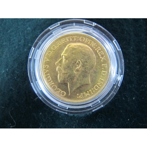 181 - King George V Gold Sovereign Seven Coin Mintmark Set, includes a 1911 Ottawa Mint,, 1913 London Mint... 