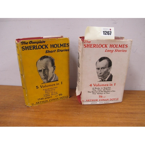 1267 - Doyle [Arthur Conan]: The Sherlock Holmes Long Stories, first edition 1929, red cloth boards, dust j... 