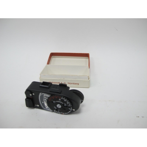 1297 - A Leica Meter MR (Blank), with original box.