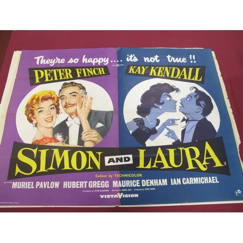 252 - Seven Film Posters (1940's-1960's), to include Simon and Laura, Remember The Day, 