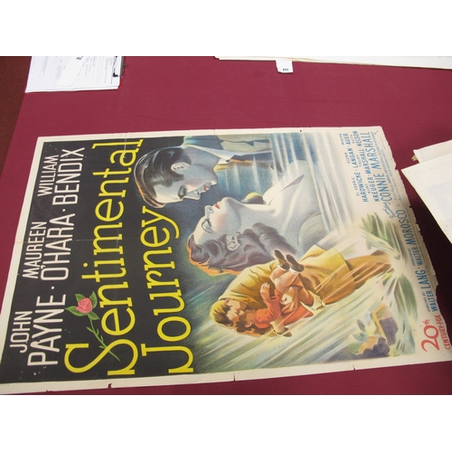 252 - Seven Film Posters (1940's-1960's), to include Simon and Laura, Remember The Day, 