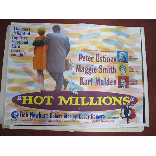 248 - Ten Vintage Film Posters, to include Hot Millions, The Five Pennies, It's Great to be Young, The Vag... 