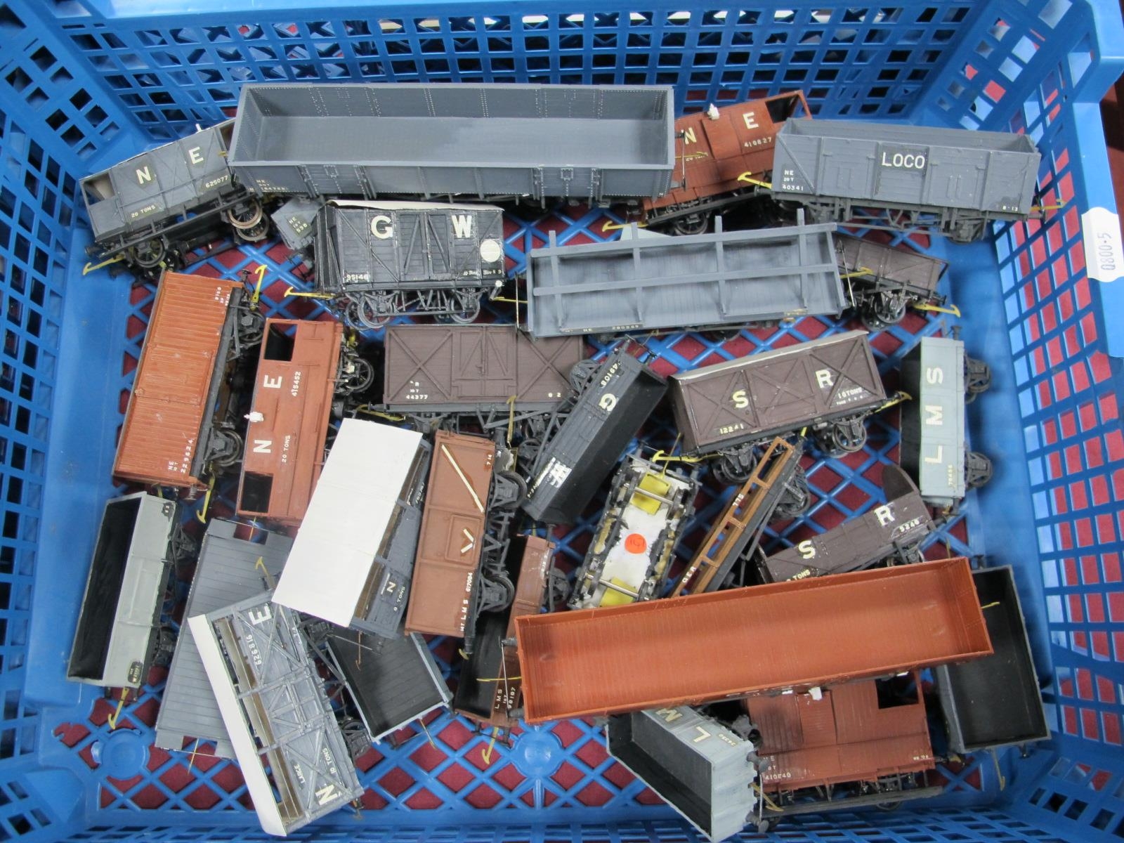 Approximately Thirty Kit Built "OO" Gauge Model Railway Rolling Stock