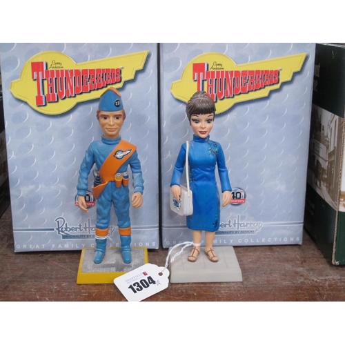 1304 - Thunderbirds, Gerry Anderson, Robert Harrop, Tin-Tin TBF09 and 'Gordon Tracy' TBF10, both boxed. (2)... 