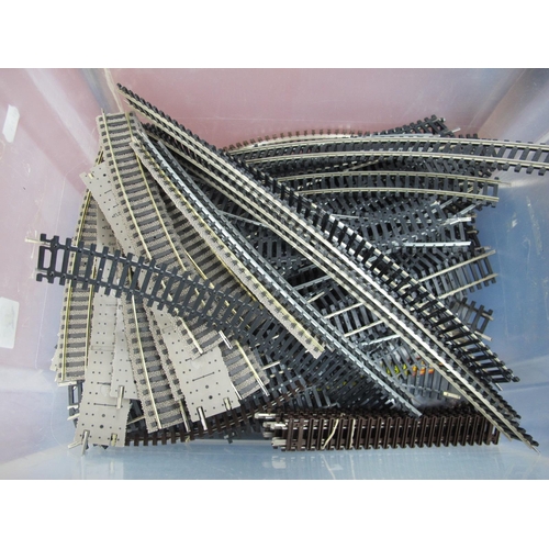 326 - A Quantity of Nickel Model Railway Track, by Hornby 