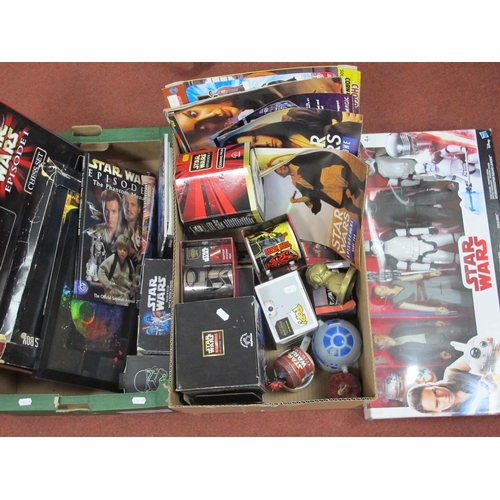 327 - A Quantity of Modern Star Wars Collectables, to include Hasbro First Order Boxed Action Figure Set, ... 