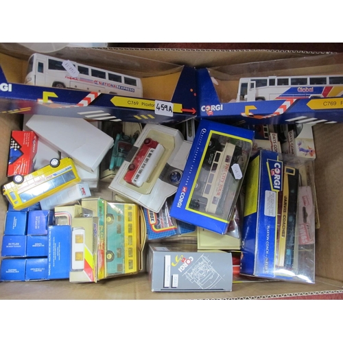 459A - Fifty Plus Diecast Model Vehicles,  Lledo, Corgi, Matchbox and other, mostly boxed.