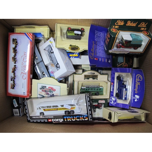 461 - Fifty Plus Diecast Model Vehicles, by Lledo, Corgi and other, mostly boxed.