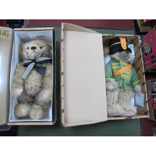 560 - Two Modern Jointed Teddy Bears, comprising of Deans 'Past Times, Captain Henry Samuel Dean ( A 2003 ... 