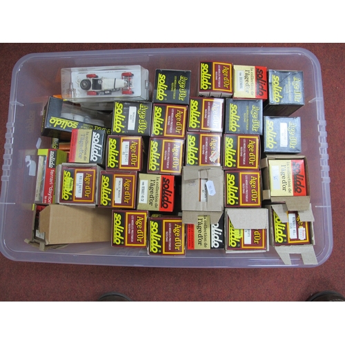 323 - Thirty Plus Diecast Model Vehicles by Solido Mostly From the Age D'Or Series, to include #46 Rolls R... 