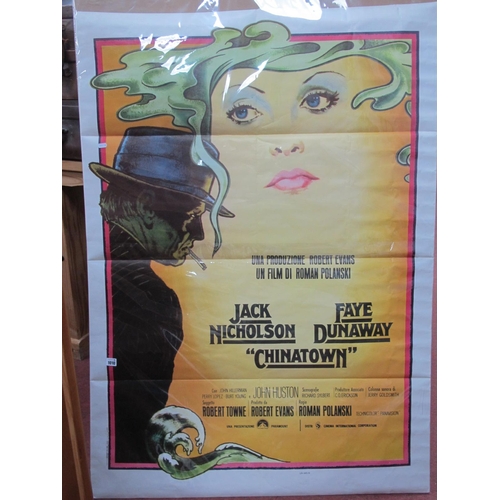 1010 - Italian Film Poster 'Chinatown', printed by Sericolor 138 x 100cm.