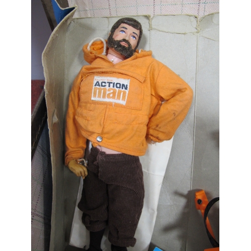 343 - Vintage Action Man Interest, to include a late 1960's Palitoy commander figure, blonde flock hair, i... 