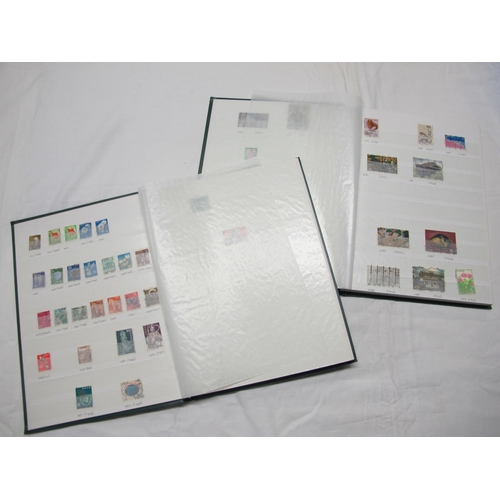 107 - Japan Stamp Collection, modern,, housed in two stock books.