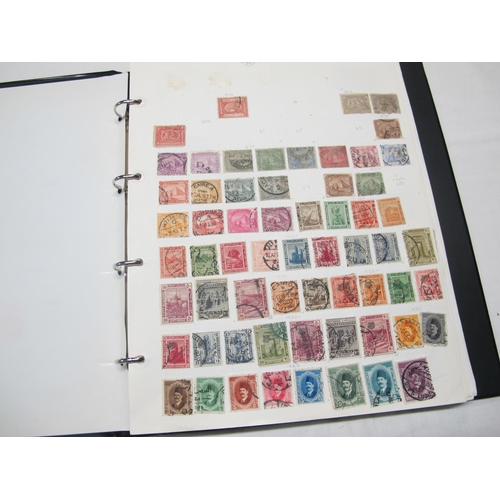 108 - A Collection of Stamps From Egypt and Ecuador, early to modern, housed in a loose leaf album.