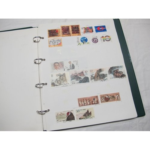 112 - China Stamp Collection, mainly modern, housed in a loose leaf album.