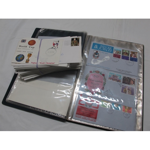 120 - A Collection of Over Twenty Silver Jubilee British Commonwealth First Day Covers and Over Seventy Fi... 