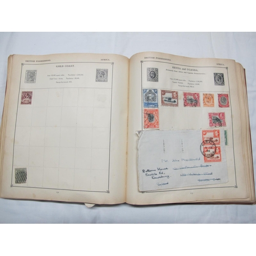 82 - An Old Time Collection of World Stamps, in a Strand stamp album, a few hundred stamps with very few ... 