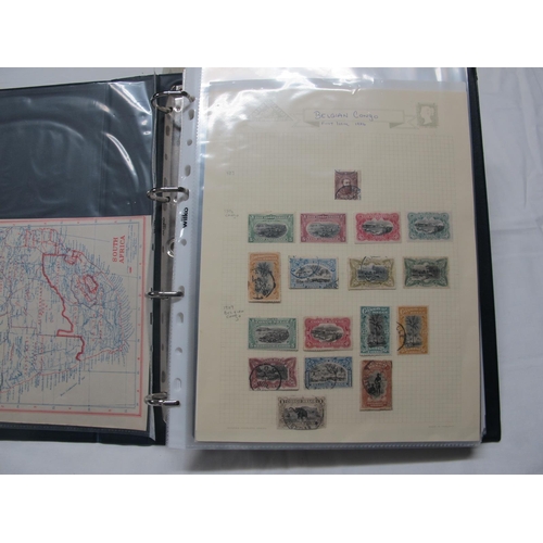 95 - An Extensive Collection of Stamps, early to modern, from Belgian Congo, Burundi, Ruanda Urundi, Cong... 