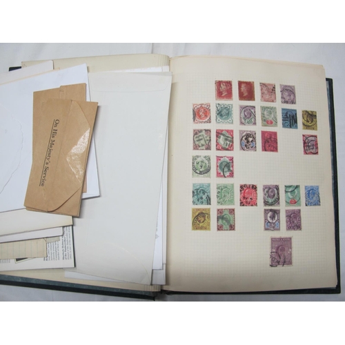 98 - An Album of G.B and World Mint and Used Stamps, includes G.B KEDVII and KGV to 2/6d used, Ireland, I... 