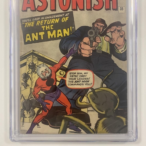 338 - Tales to Astonish #35 CGC 5.5 Comic. 1962 ,Origin and 2nd appearance of Ant-man. 1st appearance of A... 