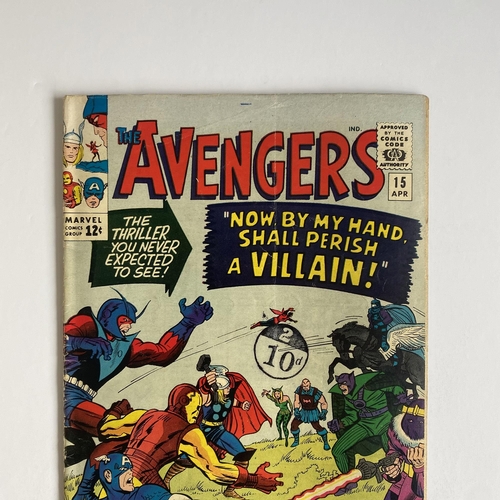 362 - Avengers #15 Marvel Comic, good condition.