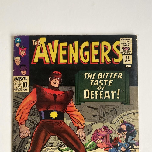 363 - Avengers #21 Marvel Comic, introducing Power Man