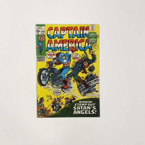 365 - Captain America #128 Marvel Comic, good condition