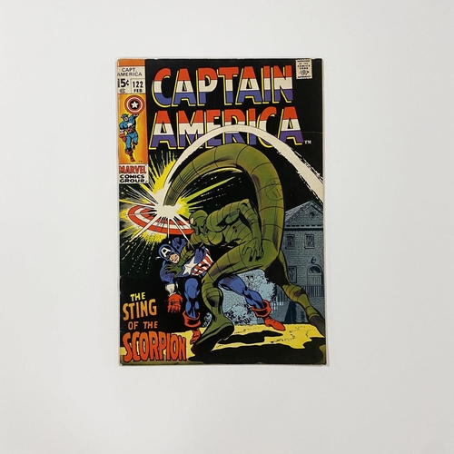 366 - Captain America #122 Marvel Comic, good condition