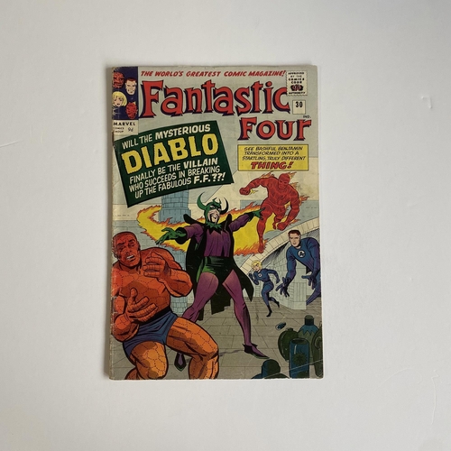 375 - Fantastic Four #30 Marvel Comic, good conditon