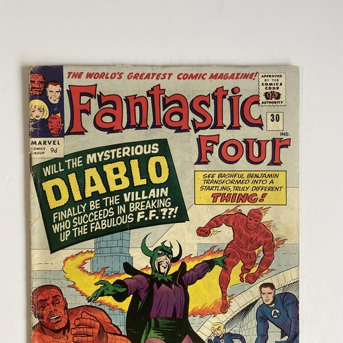 375 - Fantastic Four #30 Marvel Comic, good conditon