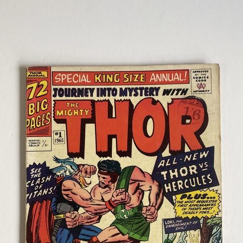 376 - Journey Into Mystery King-Size #1 Marvel Comic - First Hercules and Zeus