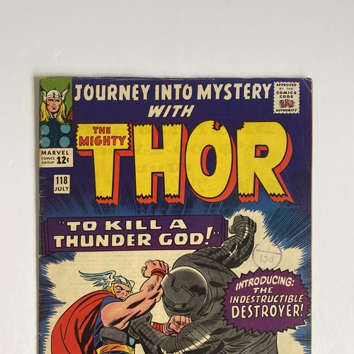 379 - Journey Into Mystery #118 Marvel Comic, good condition.