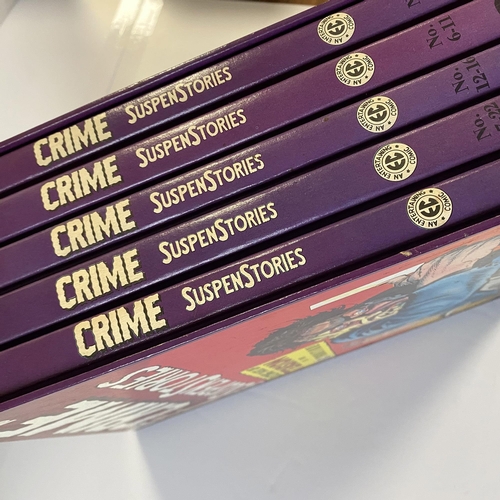 396 - Crime Suspense Stories Box Set, complete box set vols 1-2-3-4-5